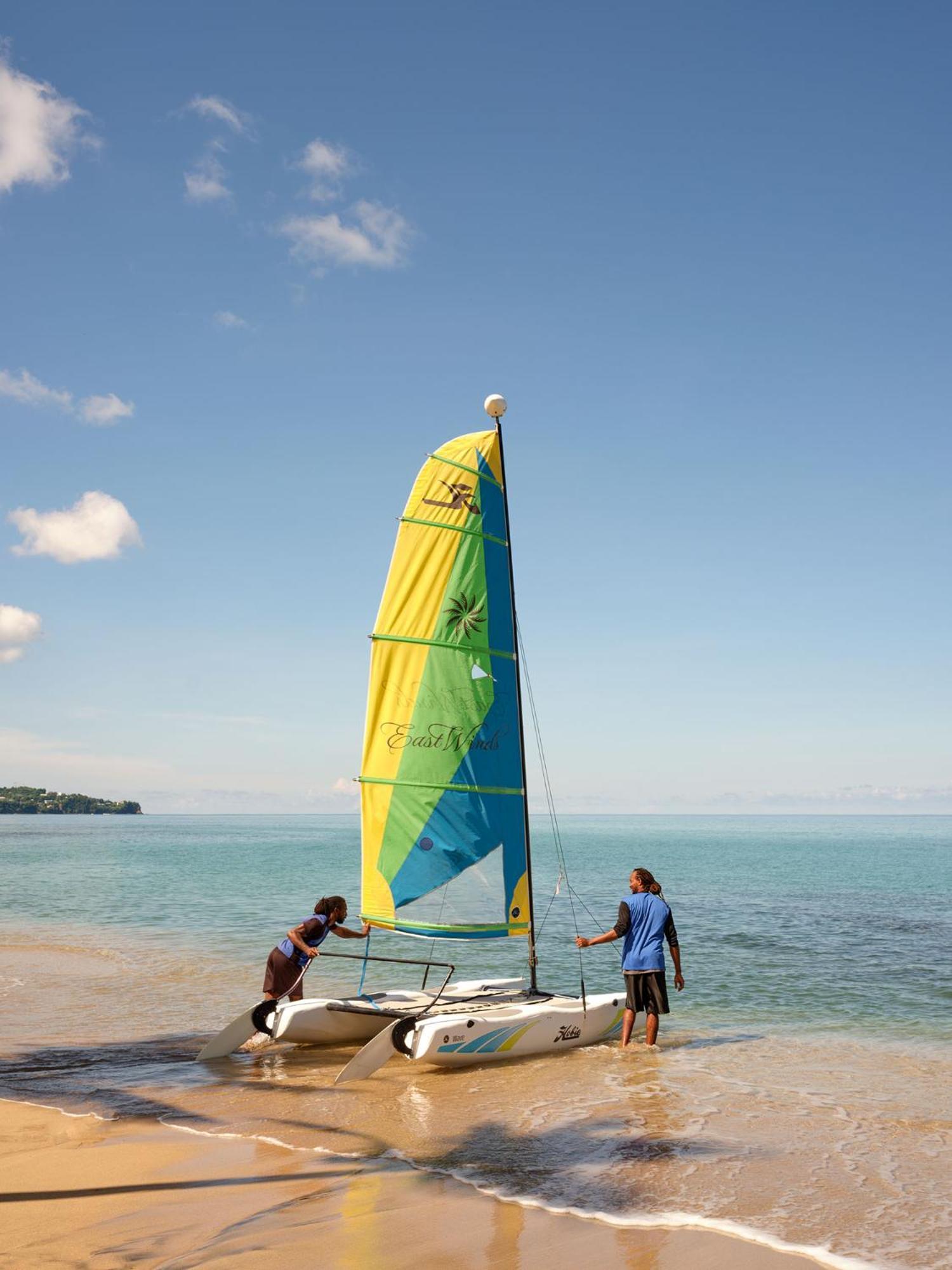 East Winds St. Lucia Hotel Gros Islet Bagian luar foto